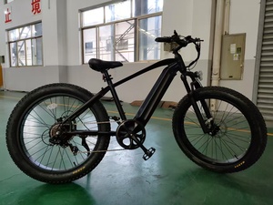 Vélo de montagne électrique avec fourche à suspension, pneus larges 26x4.0, batterie au lithium 13Ah, puissance nominale 500W, 48V, en alliage d'aluminium 6061 - Product Image 5