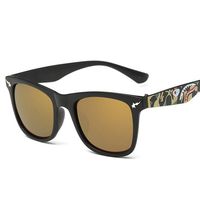 Lunettes de soleil classiques personnalisées de haute qualité 2024, unisexes, protection UV400, monture complète en PC, verres en PC, lunettes de soleil tendance