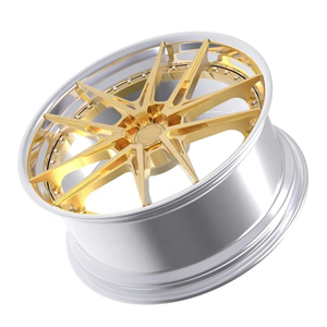Cerchi auto DEONEO IATF16949 DOT prodotti in Cina 5x114.3 da 18 19 20 21 22 23 <span class=keywords><strong>24</strong></span> pollici con design a rete, mozzo ruota forgiato - Product Image 5