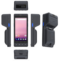 Terminal portable robuste Android 14 4G avec imprimante thermique et lecteur de codes-barres 1D/2D pour la vente et la validation de billets