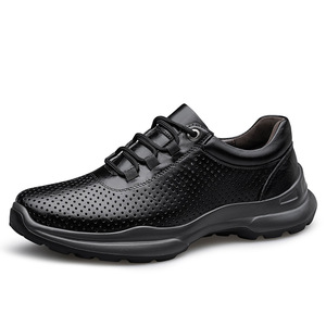Zapatos Deportivos Casuales para Hombre, Transpirables, Resistentes al Desgaste, de Cuero Genuino, Combinables con Todo, Ligeros y Cómodos para Correr - Product Image 2