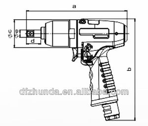 ระบบปิดอัตโนมัติ S.Q. เครื่องมือขันแบบลม เครื่องมือลม ประแจลม - Product Image 3