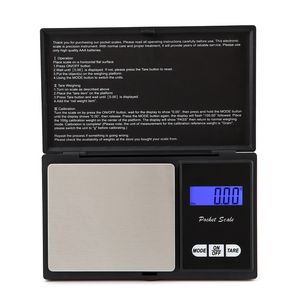 Digitale Taschenwaage aus Edelstahl 200g/500g mit 0,01g Genauigkeit 1kg Maximalgewicht Batteriebetriebene Schmuckwaage - Product Image 1
