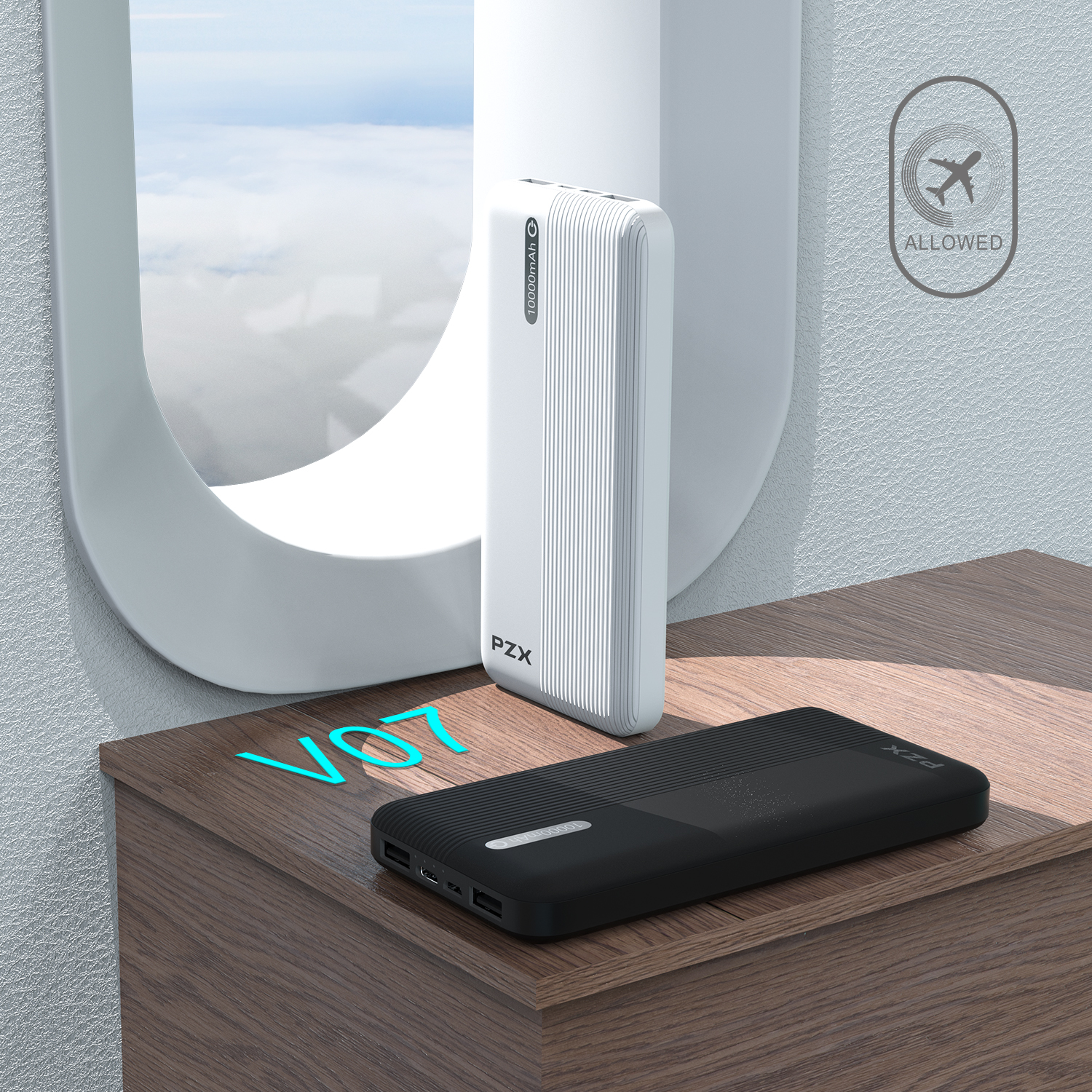 PZX V07 High Capacity 10000mah Powerbank description image 3