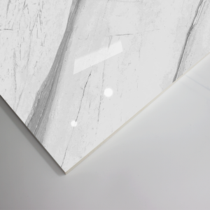 Piastrella in Porcellana Levigata Effetto Marmo Bianco Rettificato 1200x600mm, Superficie Senza Giunture Facile da Pulire per Design d'Interni Moderno - Product Image 2