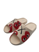 L & J chaussure de haute qualité personnalisé unisexe Designer hommes doux léger respirant pantoufle diapositives livraison directe en gros maison Original