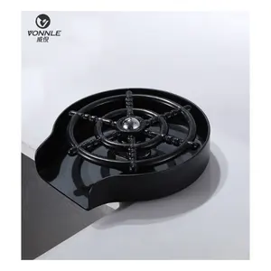 Modern And Popular Stainless Steel Glass Washer Kitchen Sink Rotary High Pressure Faucet Cup Washer