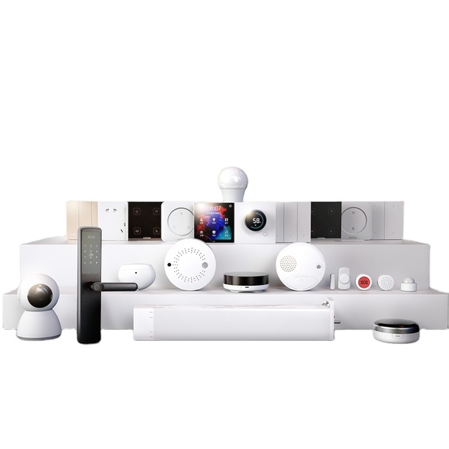 UIOT Smart Home Security and Automation Kit Camera Sensor Smart Plug Door Sensor Water Sensor AI Voice Control System