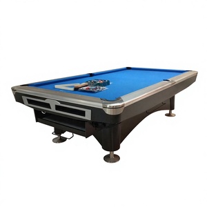 Table de billard/snooker Ronsen Factory 2026 de 8 et 9 pieds avec ardoise de qualité et bois massif pour club - Product Image 1