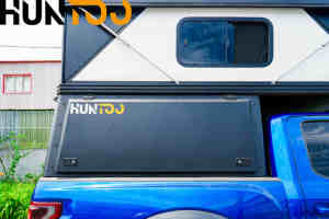 Tenda a Guscio Rigido in Alluminio Huntoo per Pickup <span class=keywords><strong>4x4</strong></span>, Impermeabile, con Tetto Apribile per <span class=keywords><strong>Camper</strong></span> - Product Image 5