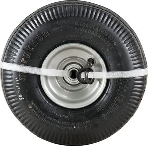 Gefüllter Handwagen mit Allzweckreifen auf Rädern – 4.10/3.50-4 Zoll, <span class=keywords><strong>2.25</strong></span> Zoll Offset-Nabe, 5/8 Zoll Lager passend - Product Image 4