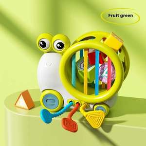 Juguete Educativo de Caracol para Bebés, de Plástico, para Jugar con los Dedos, para Emparejar Formas, Juguete de Educación Temprana para Bebés y Niños - Product Image 2