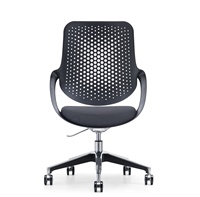 Chaise de bureau moderne en plastique de haute qualité, chaise de bureau mobile, chaise de bureau pour ordinateur