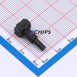 TSW08115-195B333CA Tactile Switch Through hole Component (THT)-4P,8x8mm Switch Single Pole Single Throw Round Button 1.8N 8mm - Product Image 1