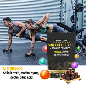 Private Label Shilajit Gummies Himalayan Energy Boost Иммунная поддержка травяные добавки - Product Image 5