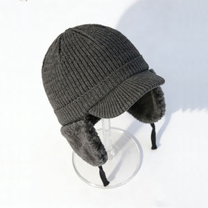 Gorros de Invierno con Orejeras, Gorro de Trapper Forrado de Felpa para Clima Frío, Gorros de Invierno para Hombre, Gorro de Invierno Masculino - Product Image 5