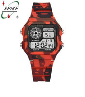 G Watch Olahraga Digital LED Display Warna Kamuflase atau Warna Apapun