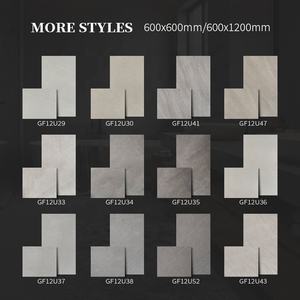 Azulejo <span class=keywords><strong>de</strong></span> Porcelana Arquitectónico <span class=keywords><strong>de</strong></span> Cuerpo Completo con Efecto Piedra Gris para Boutique y Sala <span class=keywords><strong>de</strong></span> Exhibición - Product Image 5