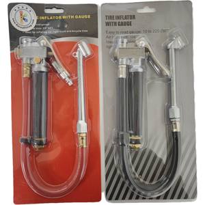 Multi-function Tire Pressure With Ruler 10-120PSI Tire Inflator Gauge Pressure Gauge Tester Tool <b>Car</b> Repair Tool - Product Image 2