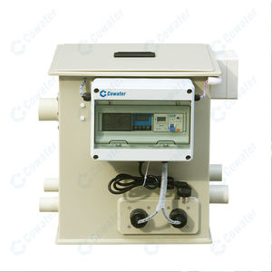 อุปกรณ์เพาะเลี้ยงปลาคาร์ฟ Cowater 110V พร้อมหลอดไฟยูวี 2640 GPH ระบบกรองแบบถังหมุน <span class=keywords><strong>10</strong></span> ลูกบาศก์เมตรต่อชั่วโมง อัตราการไหล <span class=keywords><strong>10</strong></span> ลูกบาศก์เมตรต่อชั่วโมง วัสดุ PP สำหรับตู้ปลา - Product Image 5