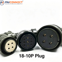 Connecteur de câble d'alimentation industriel PAICONNECT 4 9 17 broches pour servomoteur, aviation, compatible Mitsubishi Yaskawa Panasonic