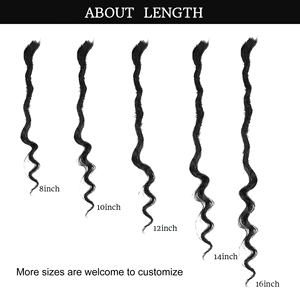 Goddess Locs – Mèches de Cheveux Longues et Faites à la Main, 100% Cheveux Humains, Mèches Micro Douces, Boucles Africaines - Product Image 6