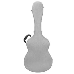 Vente en gros de <span class=keywords><strong>housse</strong></span> en plastique <span class=keywords><strong>rigide</strong></span> ABS 41 pouces noir et blanc pour <span class=keywords><strong>guitare</strong></span> <span class=keywords><strong>classique</strong></span> - Product Image 2