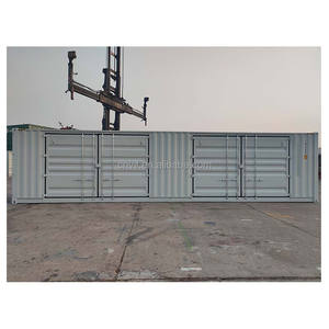 Conteneur maritime de 40 pieds de long, haute capacité, avec ouverture latérale, en acier corten certifié CSC, vente en gros, provenant de Chine. - Product Image 2