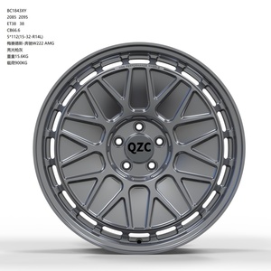 Nouvelles jantes en acier forgé 18-24 pouces grises, compatibilité universelle pour Mercedes AMG Gls63 G63 pour R8 M2 M3 - Product Image 4