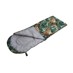 New Outdoor <b>Lightweight</b> Adult Thickened Warm Mummy Style Nylon Cloth Camping <b>Sleeping</b> <b>Bag</b> Indoor Office Use Keep Warm - Product Image 2