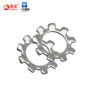 Máy Giặt Khóa Răng Ngoài Bằng Thép Không Gỉ 304 Giá Rẻ DIN6797A M3-M30 Tự Khóa Hệ Mét Tiêu Chuẩn DIN6797A - Product Image 3