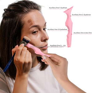Kit de maquillage imperméable pour débutants 2022 : Gel liquide pour les <span class=keywords><strong>yeux</strong></span>, fard à paupières, sourcils, pinceaux, <span class=keywords><strong>crayon</strong></span> réutilisable, stylo eyeliner, pochoirs - Product Image 2