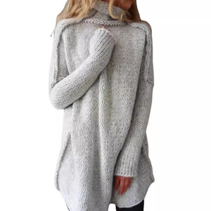 <span class=keywords><strong>Maglione</strong></span> girocollo <span class=keywords><strong>maglione</strong></span> a maniche lunghe a tre aghi - Product Image 3
