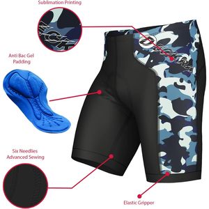 Pantalones Cortos de Ciclismo para Hombre con Acolchado de Gel, Ropa de Ciclismo, Mallas para Bicicleta - Product Image 4