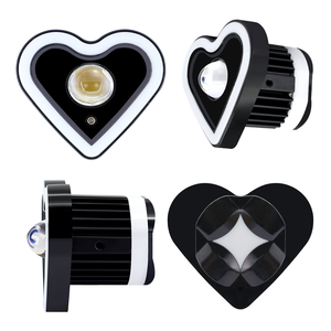 Lelanpu motosiklet aksesoris อุปกรณ์เ<span class=keywords><strong>ส</strong></span>ริมเลี้ยวรถจักรยานยนต์โปรเจคเตอร์เลเซอร์ LED 1เลนส์ทำงาน<span class=keywords><strong>ส</strong></span>ปอตไลท์สำหรับ R15 V2 Vespa husqvarna - Product Image 1