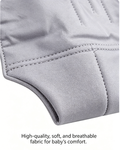 Chaise sauteuse pliable pour bébé avec sangle réglable, siège en coton doux, sauteuse réglable pour l'exercice et le jeu en intérieur - Product Image 3