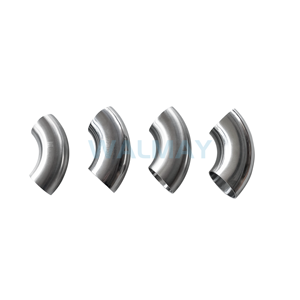 304 316L Polish Edelstahl Sanitär biegung <span class=keywords><strong>90</strong></span> Grad geschweißter Winkel Nahtloses Schweißen Inox Rohr verschraubung