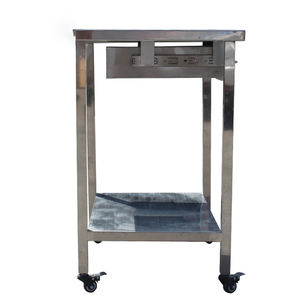 Tavolo Operatorio Veterinario di Alta Qualità EUR VET in Acciaio Inossidabile, Tavolo Diagnostico per Cani e Animali Domestici, per Cliniche Veterinarie - Product Image 5