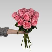Petites fleurs artificielles en rose au toucher réel, fleurs décoratives pour mariage, décoration de mariage d'automne, décoration de fête, vente en gros
