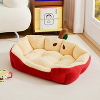 Cama para Perros Tipo Sofá, Cálida para Invierno, Lavable, para Todas las Estaciones, para Perros Pequeños, Teddy, Bichón, Cama Acogedora para Gatos, Venta al Por Mayor