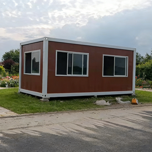 Maison portable prête à l'emploi de 20 pieds, conteneur détachable, structure en acier, <span class=keywords><strong>appartement</strong></span> avec panneaux solaires - Product Image 2