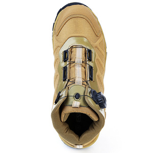 Chaussures <span class=keywords><strong>de</strong></span> <span class=keywords><strong>randonnée</strong></span> tactiques en acier pour hommes et femmes, en PVC, mi-hautes, noires, avec embout en acier, pour l'<span class=keywords><strong>été</strong></span> - Product Image 6