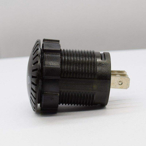 12-24V không thấm nước mini kỹ thuật số LED hiển thị xe đồng hồ dạ quang thời gian tròn nội thất tái trang bị đo Điều kiện Mới - Product Image 5