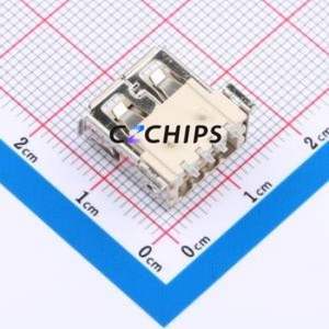 USB90-11-T2-W1 <b>USB</b> Connector SMD Connector ( Connector Type: Type-<b>A</b> )( Protocol Standard: <b>USB</b> <b>2.0</b> )( Gender: Female ) - Product Image 2