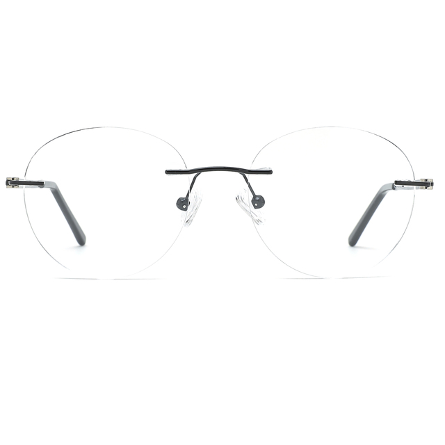 2026 Rimless Prescription Optical Glasses Woman's Myopia Eyewear Frames