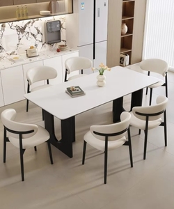 <span class=keywords><strong>Tavolo</strong></span> da Pranzo in <span class=keywords><strong>Legno</strong></span> Rettangolare per <span class=keywords><strong>Sala</strong></span> da Pranzo Domestica - Product Image 2