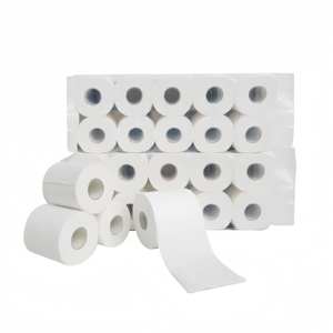 Rollos de Papel Higiénico de 2 Capas al por Mayor, Papel Suave para Baño para el Hogar y Hoteles, Listo para Enviar - Product Image 1