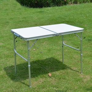 Alumínio Personalizado Outdoor Furniture 90cm Pequena Mesa Dobrável Picnic <span class=keywords><strong>Folding</strong></span> <span class=keywords><strong>Camping</strong></span> Table Mesa Portátil Leve - Product Image 2