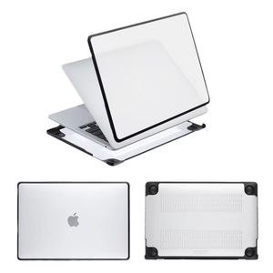 เคสป้องกันแบบแข็งโปร่งใสสำหรับแมคบุ๊คแอร์ <span class=keywords><strong>15</strong></span> นิ้ว น้ำหนั<span class=keywords><strong>ก</strong></span>เบา สะดว<span class=keywords><strong>ก</strong></span> ใช้ได้<span class=keywords><strong>ก</strong></span>ับรุ่นโปรด้วย - Product Image 1