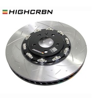 HIGHCRBN 380*30mm disque de frein 2 pièces disque de frein avant flottant pour BMW M2 F87/M3 F82/M4 F82 OE #34112284809;34112284810